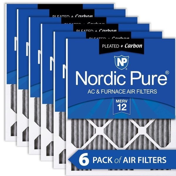 Replacement For NORDIC PURE 18X25X1PM12C6, Ilc, Mfr#: 18X25X1PM12C-6
